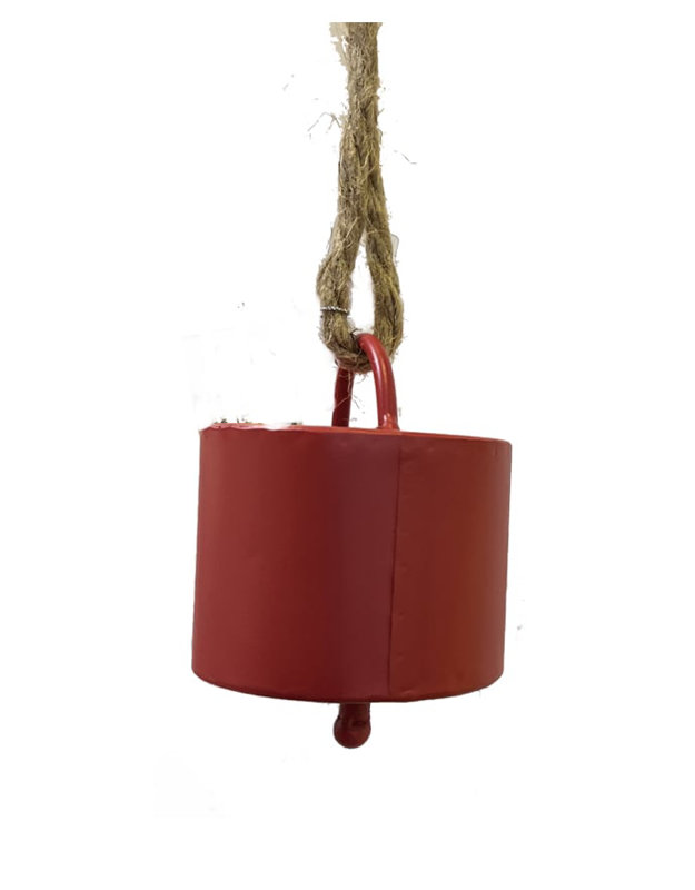 Holiday Shaped Ornament, Red, 2.75" H x 2" W x 2.25" D