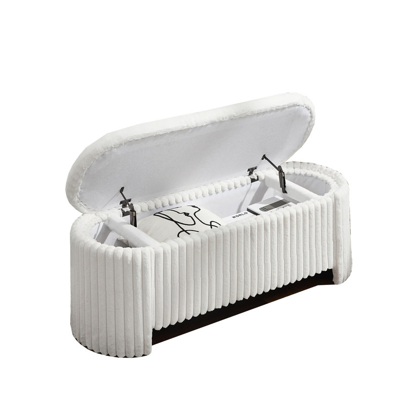 Banc d'appoint 50 po Sandra, Gris
