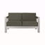Causeuse luxueuse d'extérieur en aluminium avec assise profonde et conception résistante aux intempéries pour une détente confortable sur le patio-1635595869