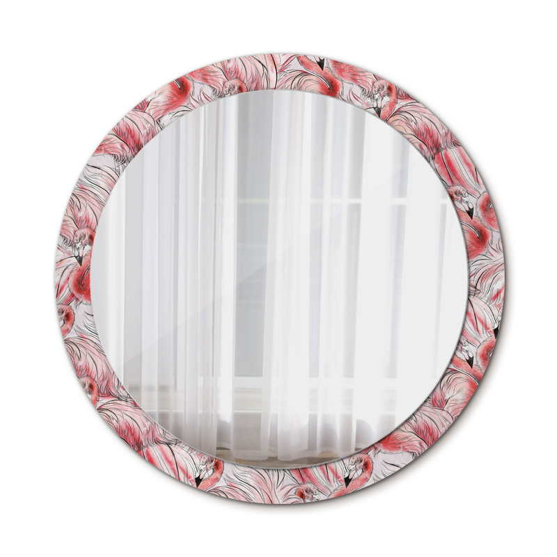 Huldar Glass Flat Wall Mirror