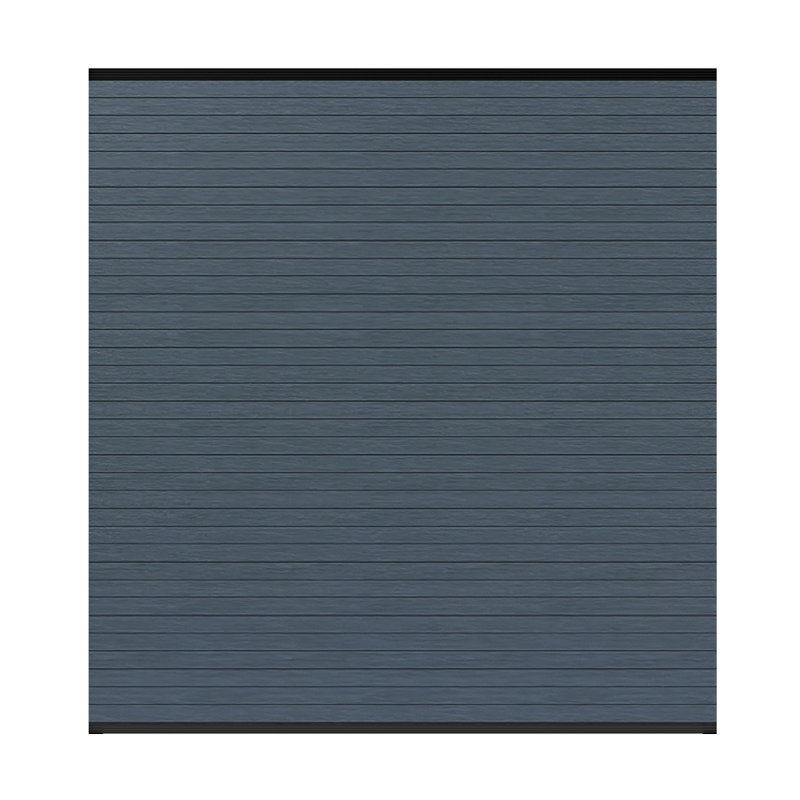 Panneau de clôture en plastique et bois résistant aux intempéries H 5,9 pi x l 5,9 pi pi 12 pi (12 pièces hors poteau), Gris