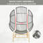 Swing Egg Chair With Cushion And Ottoman-420895865-420895864