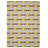 Kivett Midcentury Ivory and Yellow Indoor Outdoor Machine Washable Rug-928751231