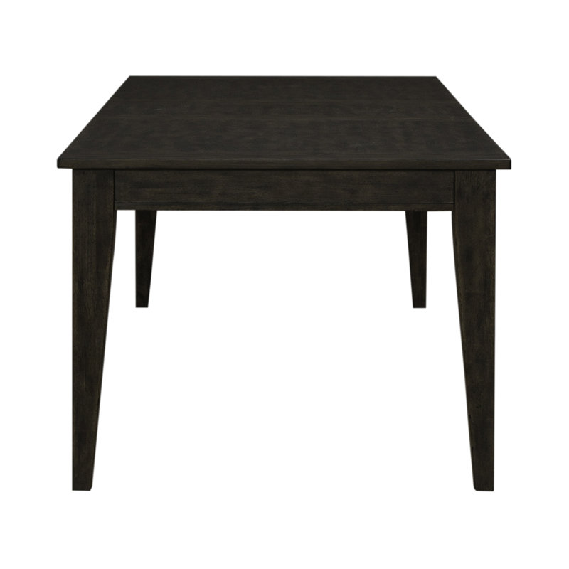 Jakeelah 6 Person Rectangular Dining Table Set, 6 Pieces: Table, Bench, 4 Chairs