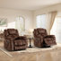 Rizk 40.16 W Oversize Super Soft Power Lift Recliner Chair For The Elderly With Massage & Heating & Dual Cupohlders & USB