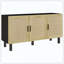 Avec 4 portes pour les armoires de buffet, les armoires de rangement vernies, la console de contrôle American Retro, le salon, la chambre à coucher, la salle à manger