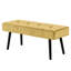Banc rembourré 39,4 po Velours côtelé-1170276524