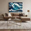Art mural sur toile, "Nautical Waves"-1346991701