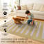 Tapis de couloir 2 pi 6 po x 7 pi Dash And Dot Honey Beige