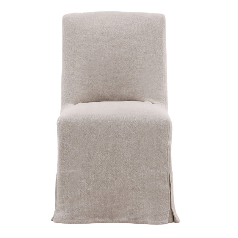 Craig Hardwood Upholstered Dining Chair, Natural Linen