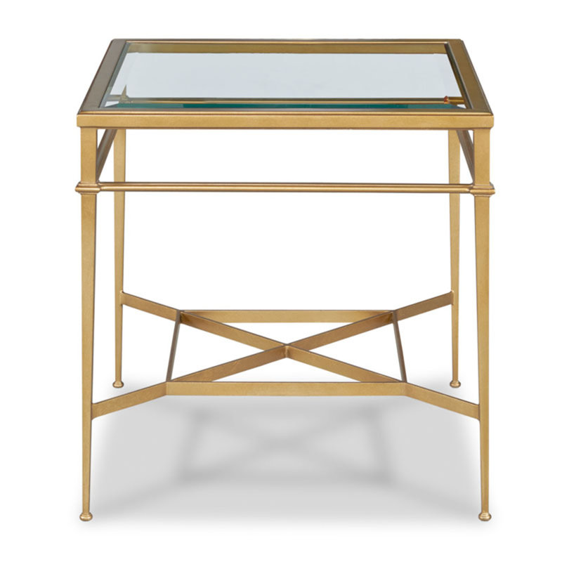 Madeline End Table, Gold
