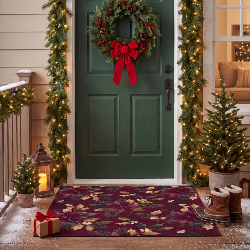Tapis de Noël Balikesir, Rectangle 7 pi 10 po x 18 pi 1 po