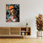 "Tea Time Dachshund" par Keyshanna, reproduction d'art sur toile encadrée-1292385230