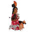 Woman With Dogs Ceramic Sculpture