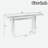 Elegant Console Table With Geometric Silhouette-577700736