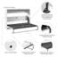 Lit escamotable horizontal 80W Premium blanc-1493653512-1493653513