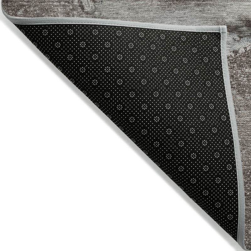 Tapis extérieur lavable antidérapant abstrait 2 pi x 3 pi