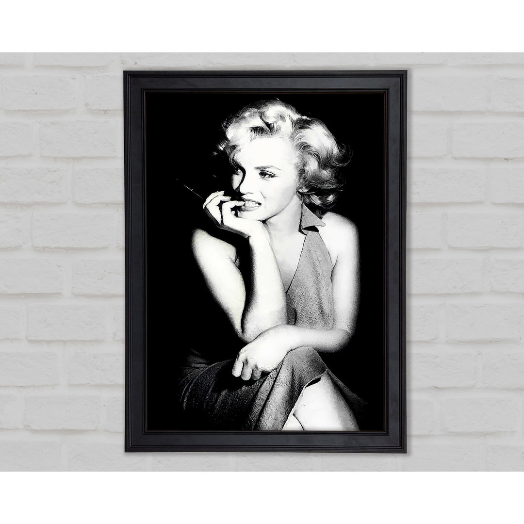 Marilyn Monroe Starren - Druck