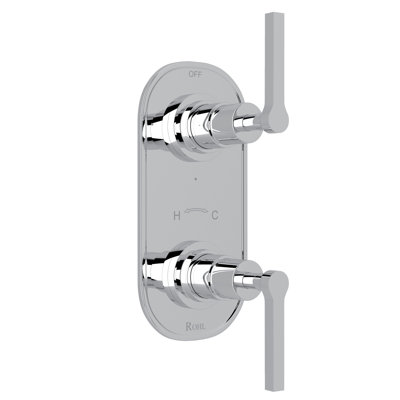 Lombardia® 1/2" Thermostatic Trim with Diverter