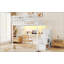 Lit mezzanine double avec bureau et station de charge-647908866