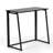 31.5" Folding Desk for Small Spaces, Compact Writing Computer Table with Metal Frame, Black-2108345460