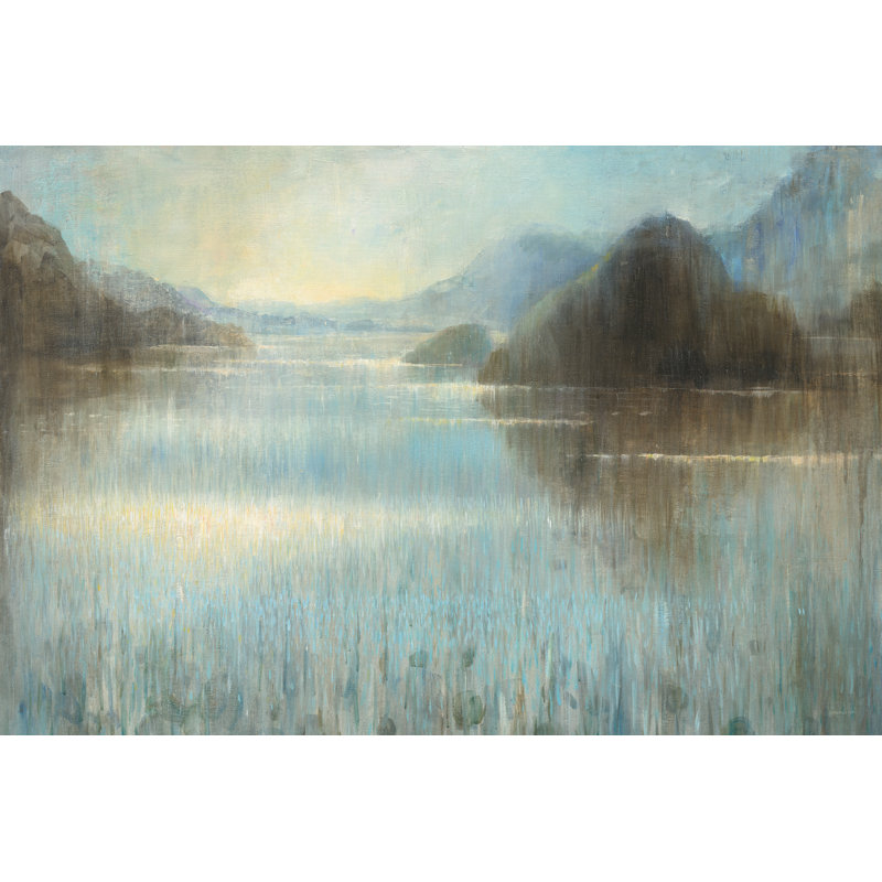 Through The Mist by Danhui Nai - Wrapped Canvas Painting, 30cm H x 46cm W