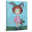 «Cute Rabbit», reproduction sur toile tendue-20589866