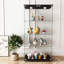 Vitrine moderne en verre avec lumières DEL