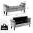 Gelson Velvet  Upholsted  with Ams Storge Bech-572334096-582600327