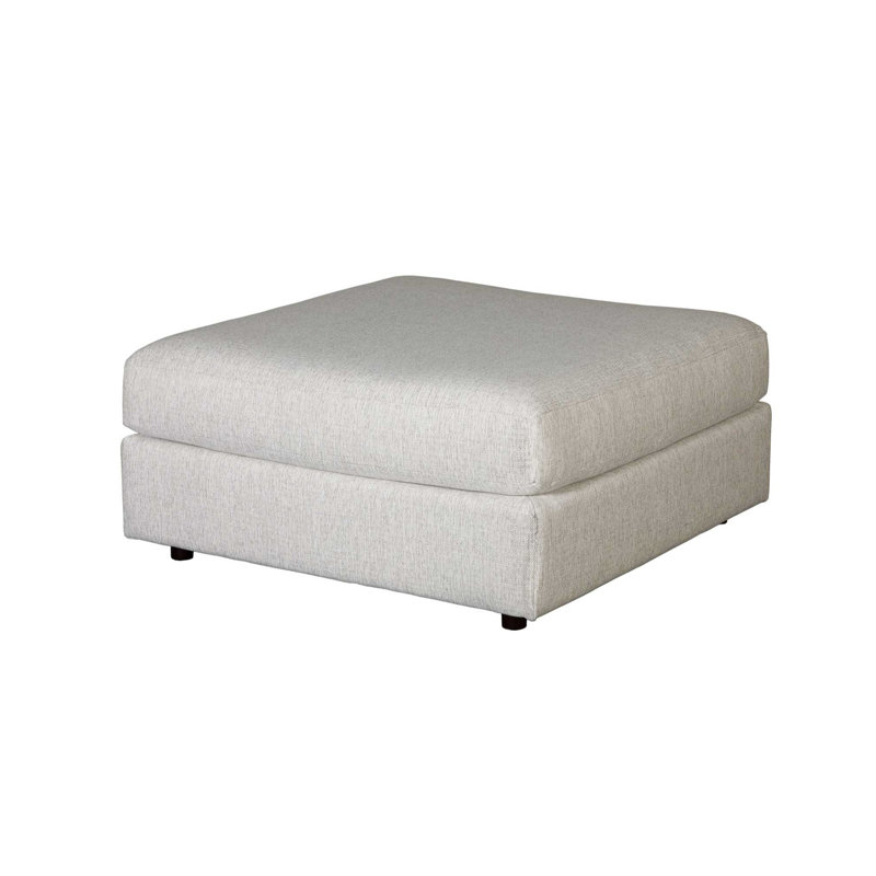 Wilclay Durango Pewter Ottoman