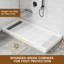 Base de plateau de douche à simple seuil SMC de taille 48/60 po x P 32/36 po avec ensemble de drain, antidérapant-112867673-112495619