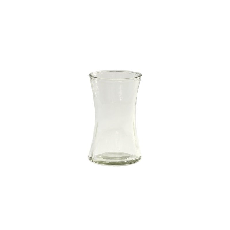 Glass Gathering Vase Clear