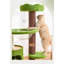 Feutre simple et moderne, corde de chanvre, colonne en tube de papier, structure d'escalade pour chat domestique