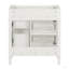 Meuble-lavabo de salle de bain de 30 po sans lavabo supérieur, armoire de rangement moderne avec 2 tiroirs et un tiroir rabattable (BASSIN INCLUS)-1334388427-1334388424