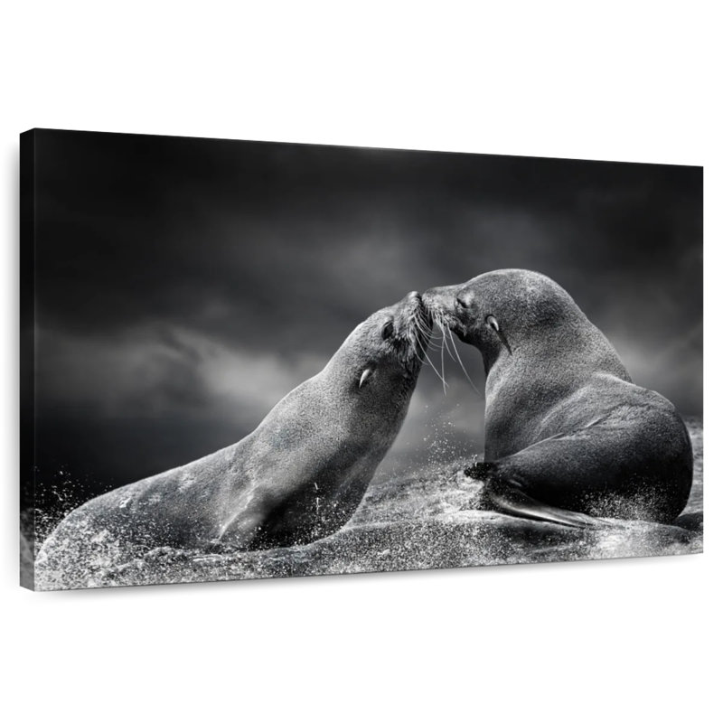 Brampt Seal Love, 30" H x 45" W