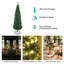 Arbre de Noël élancé vert épinette cachemire-1279618067