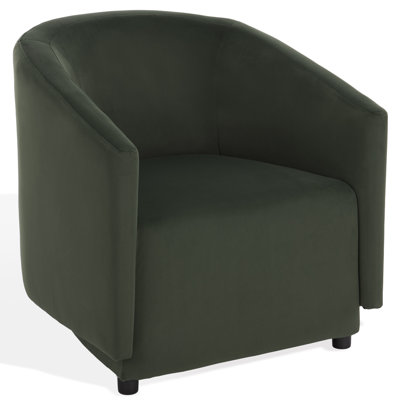 Fauteuil d'appoint en velours Kiani