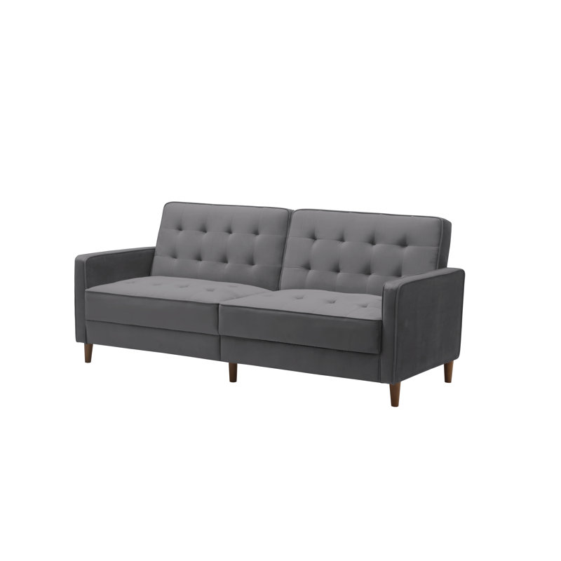 Stetson Upholstered 80'' Sofa, Gray