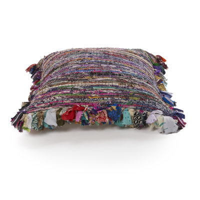 Sahi Cotton Blend Throw Square Pillow Cover