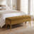 Kajana Transitional Velvet Upholstered Flip Top Storage Bench-882614840