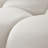 Paloma Armless Chair In Light Cream Velvet