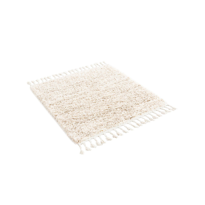 Molene Ivory Area Rug, Square 3'3"