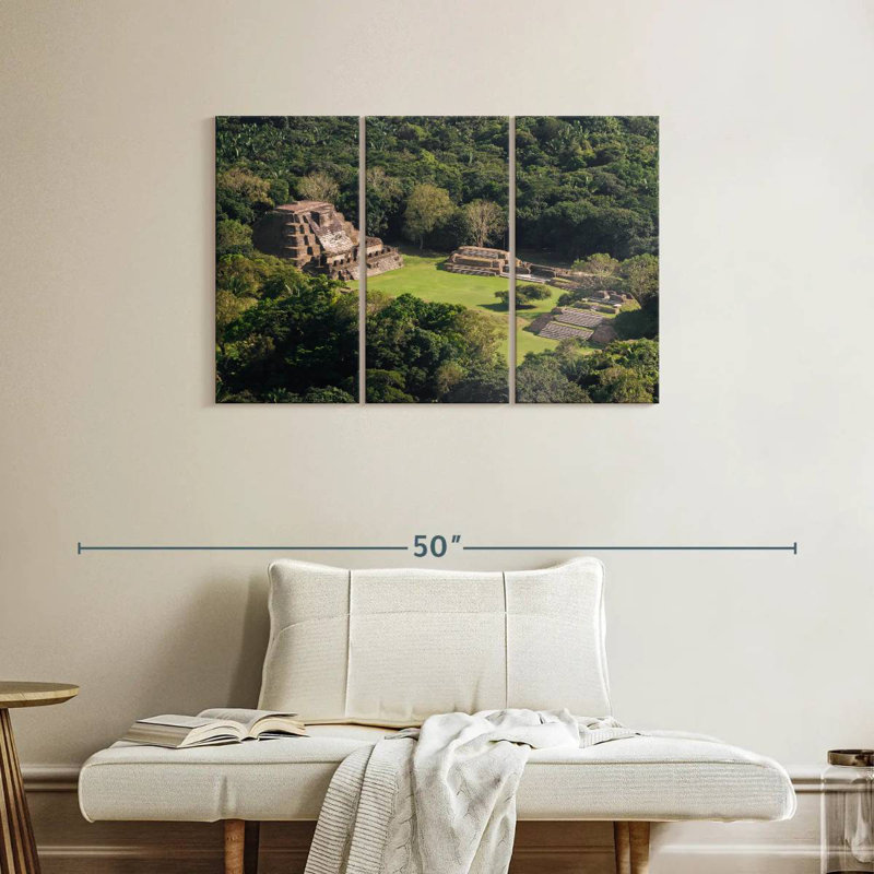 Rorry Altun Ha Ruins, 24" H x 38" W