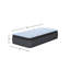 Matelas simple Destin Cove PT-137879461