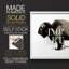 Bison monochrome II - reproduction encadrée - réaménageable-36036768-36036776