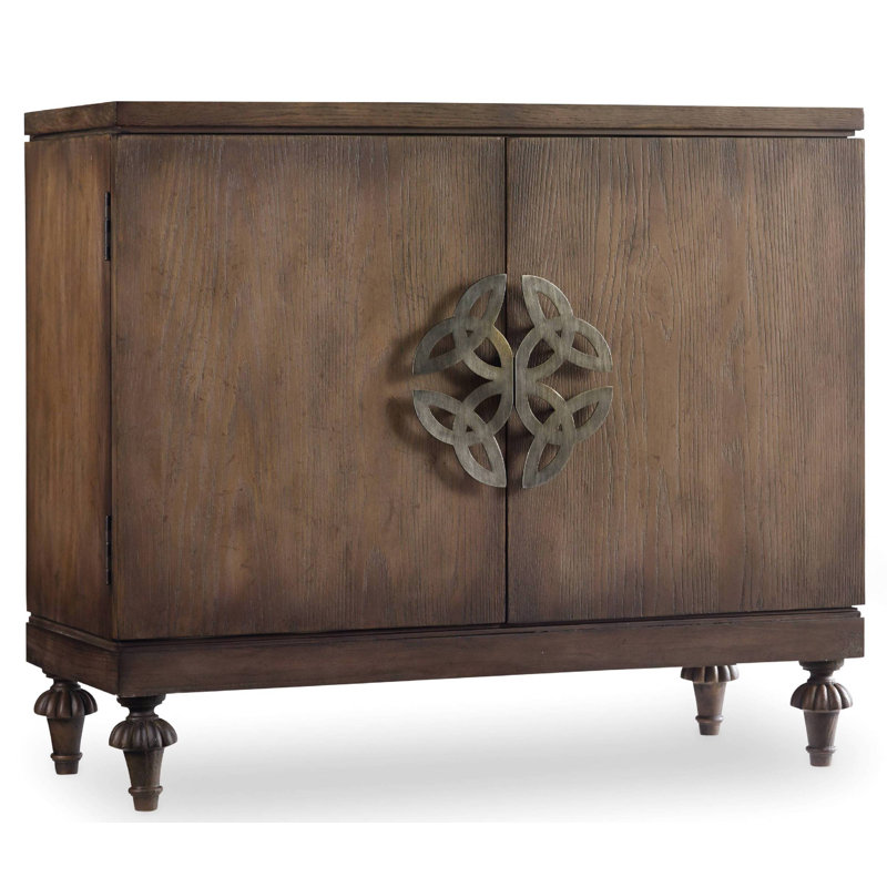 Melange Solid Wood Storage Cabinet