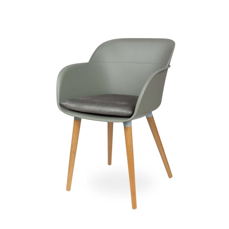 Reaon 45cm H Armchair, Cement Grey