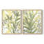 Sea Grass Fresco III - reproduction encadrée de qualité supérieure - prête à être accrochée - aucun clou requis - aucun clou requis-228539024-228539030
