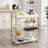 6-Tier Bar Cart, Slide Bar Serving Cart, Retro Style Wine Cart for Kitchen
