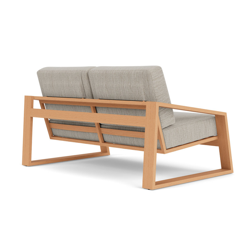Pursuit Outdoor 2 - Seat Loveseat, Friendly Flax